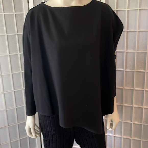 Stella McCartney Black Stretch Knit Top sz Euro 44 - Picture 1 of 5
